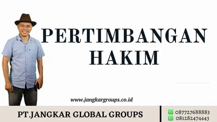 PERTIMBANGAN HAKIM