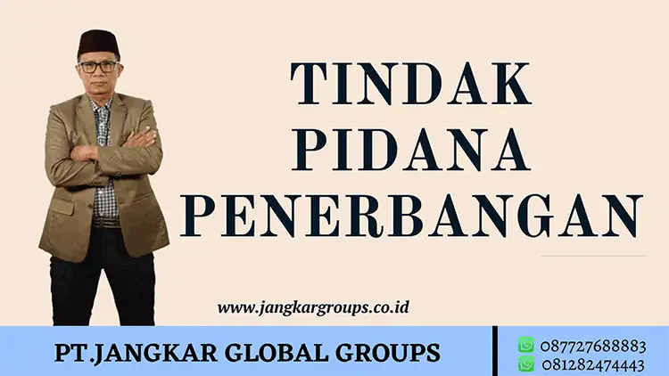 Tindak Pidana Penerbangan, Tindak Pidana Penerbangan