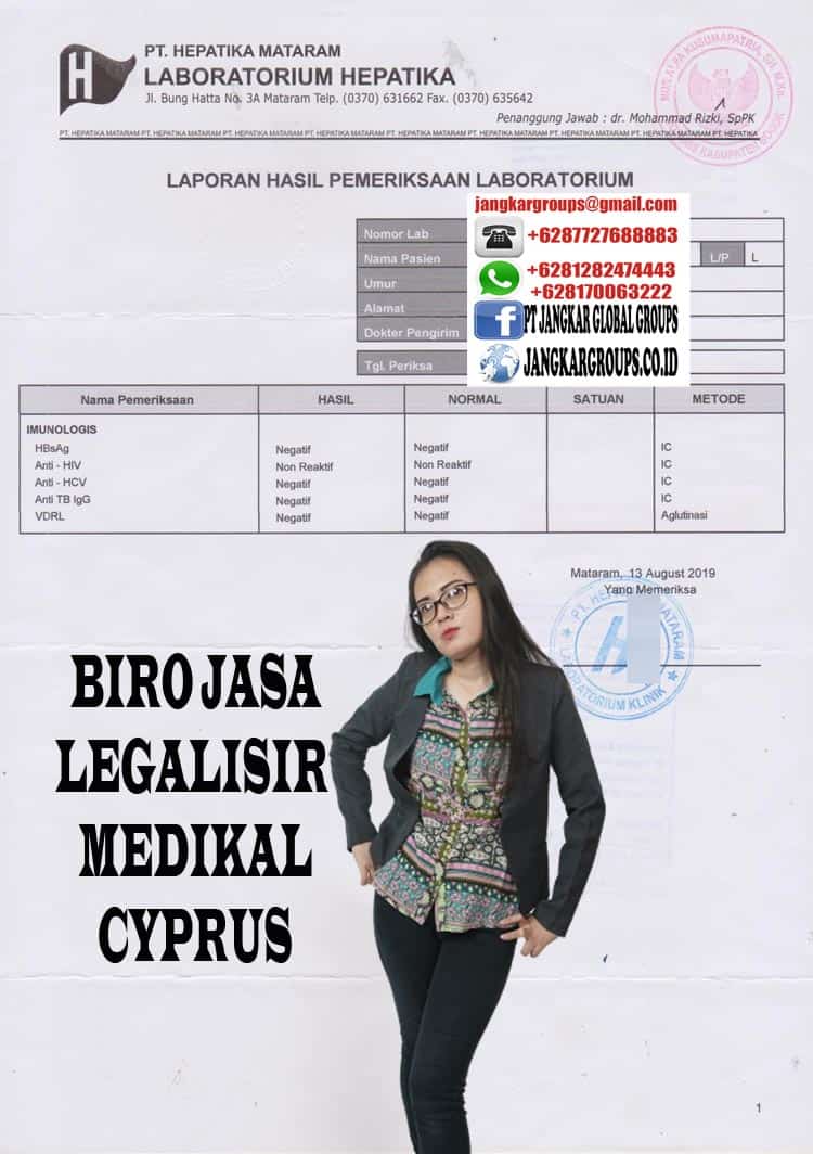 BIRO JASA LEGALISIR MEDIKAL CYPRUS