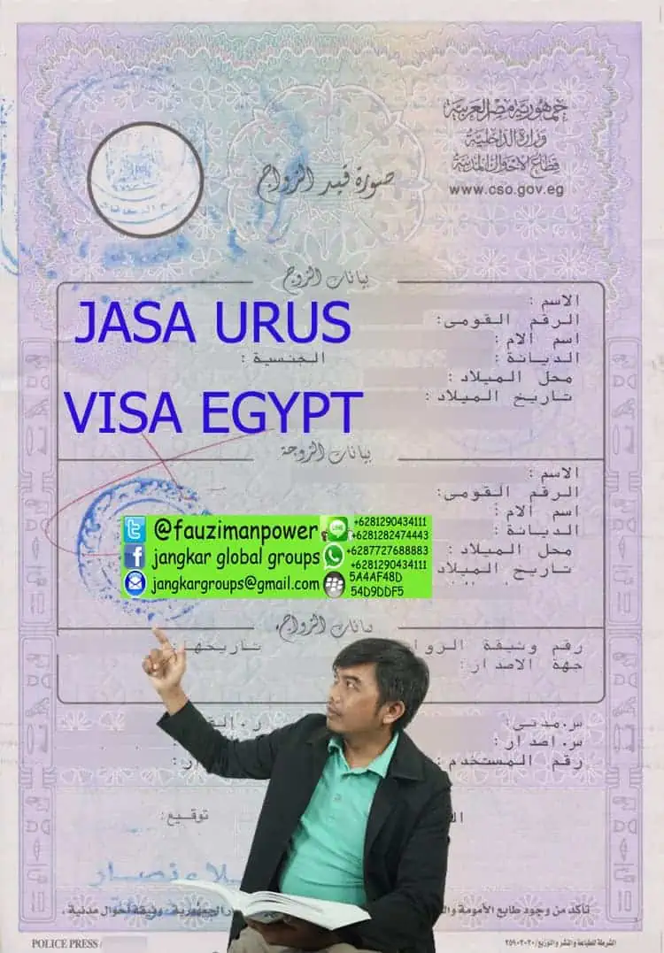 JASA URUS VISA EGYPT