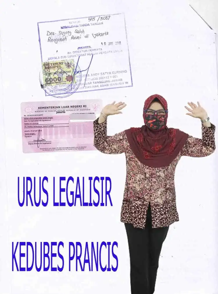 URUS LEGALISIR KEDUBES PRANCIS