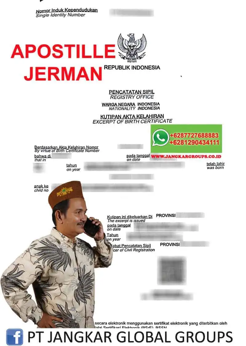 Apostille Jerman