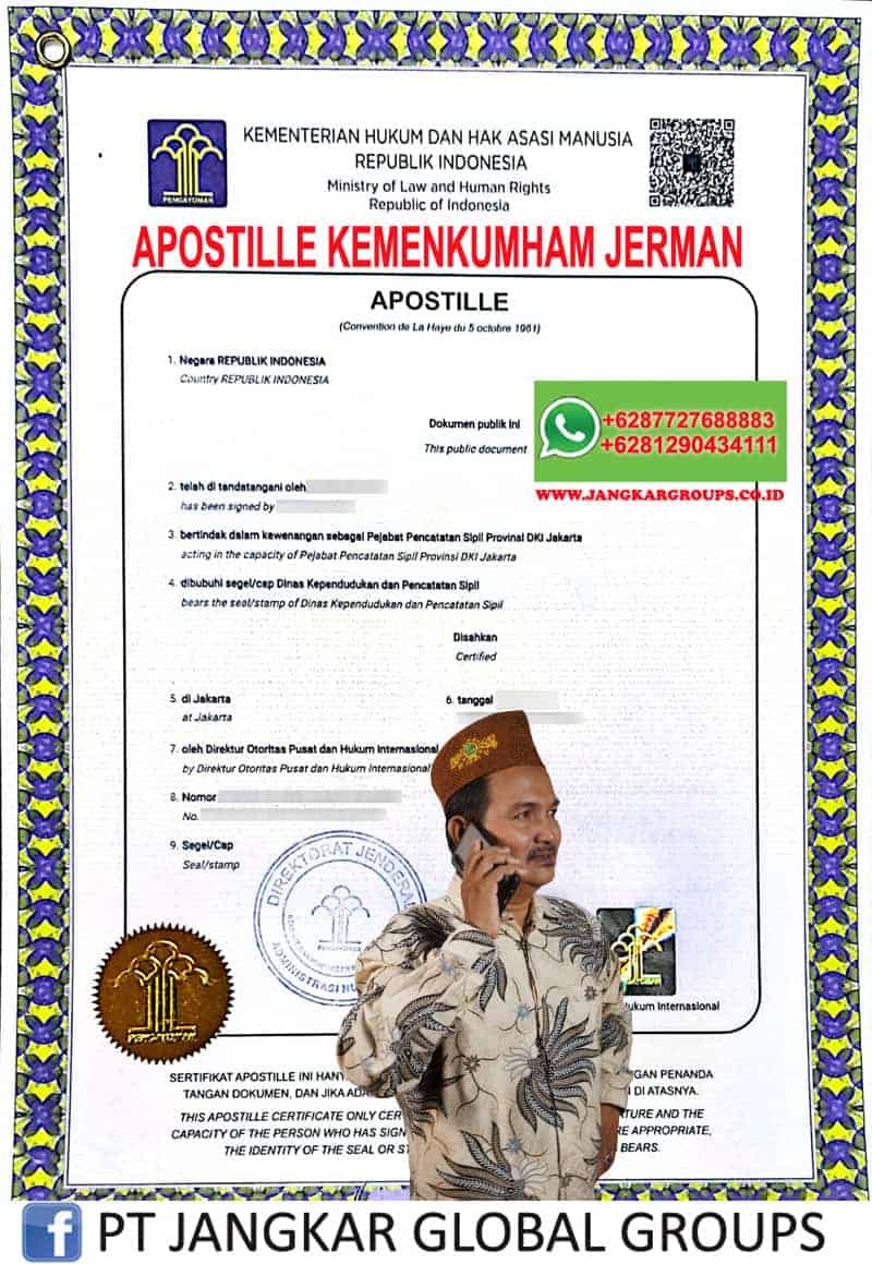 Apostille kemenkumham jerman