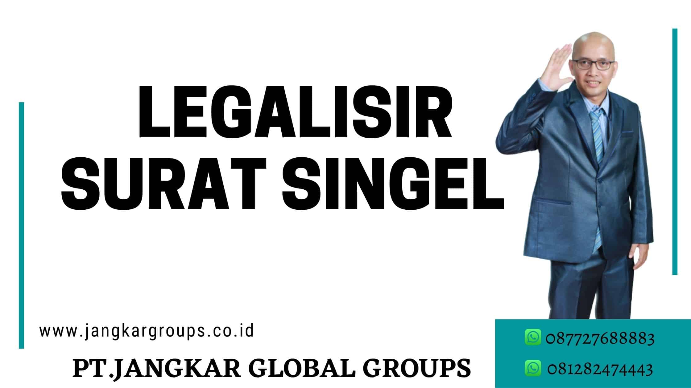 LEGALISIR SURAT SINGLE