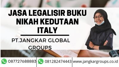 JASA LEGALISIR BUKU NIKAH KEDUTAAN ITALY