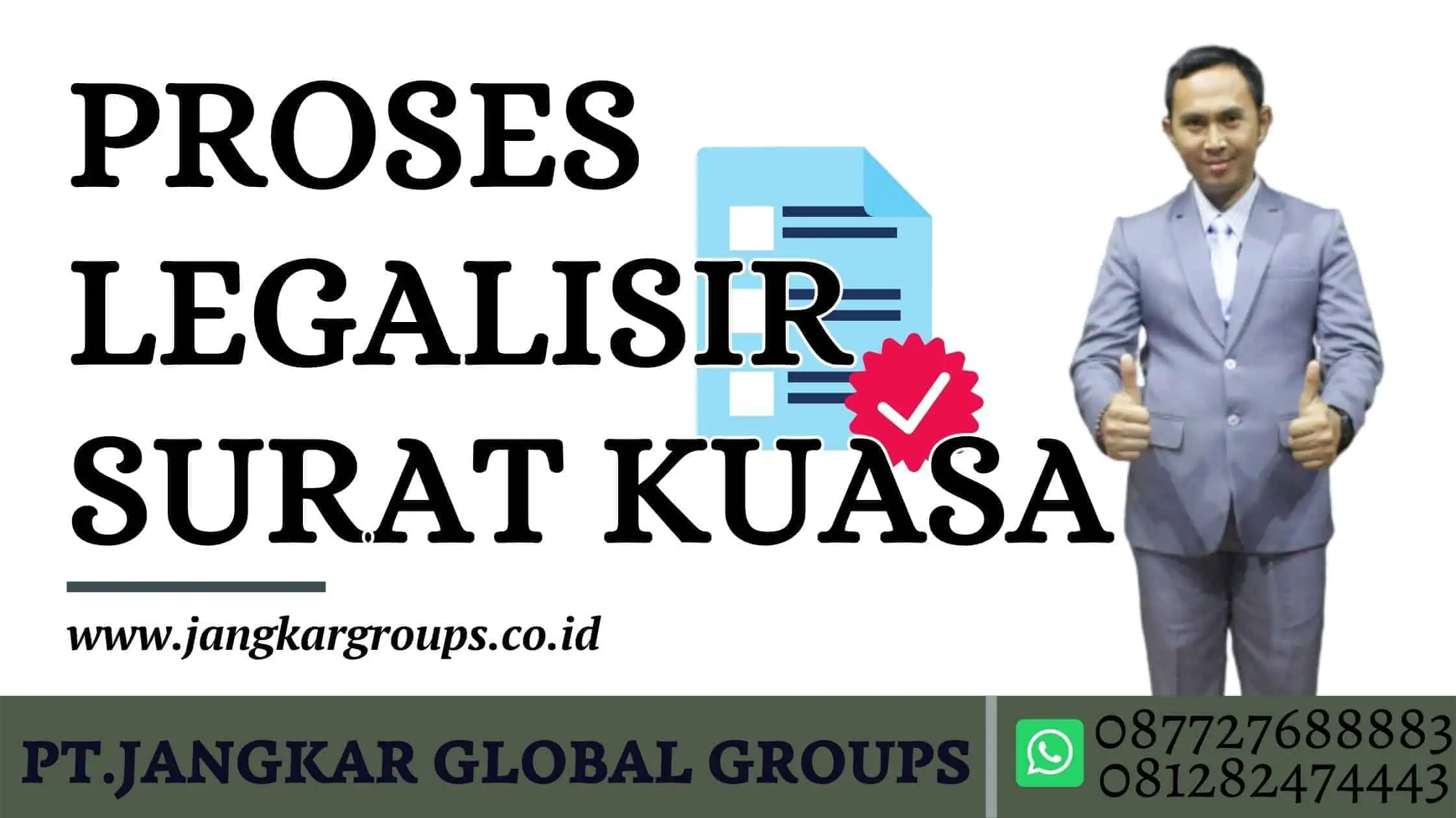 proses legalisir surat kuasa