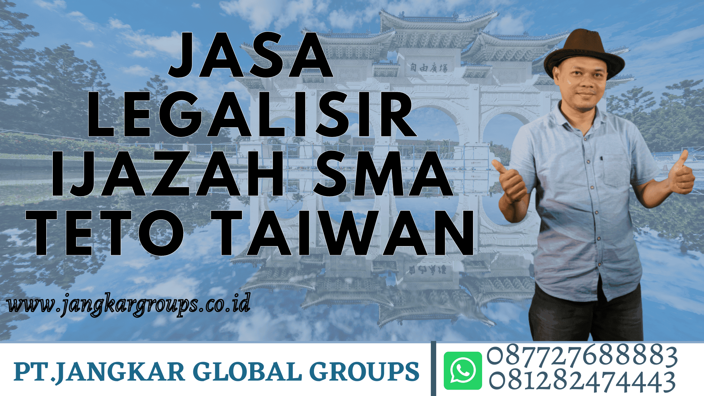 JASA LEGALISIR IJAZAH SMA TETO TAIWAN