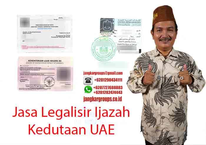 Jasa Legalisir Ijazah Kedutaan UAE