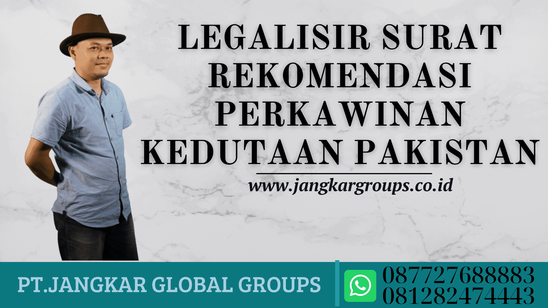 LEGALISIR SURAT REKOMENDASI PERKAWINAN KEDUTAAN PAKISTAN