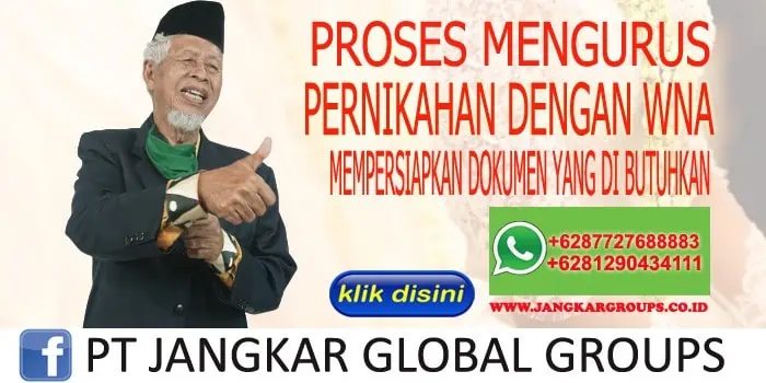 Mempersiapkan dokumen perkawinan campuran