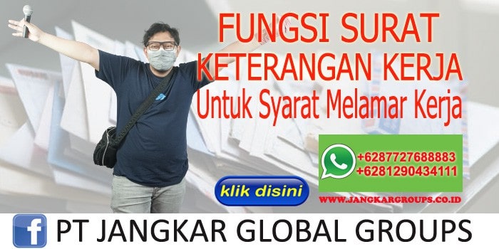 Untuk Syarat Melamar Kerja