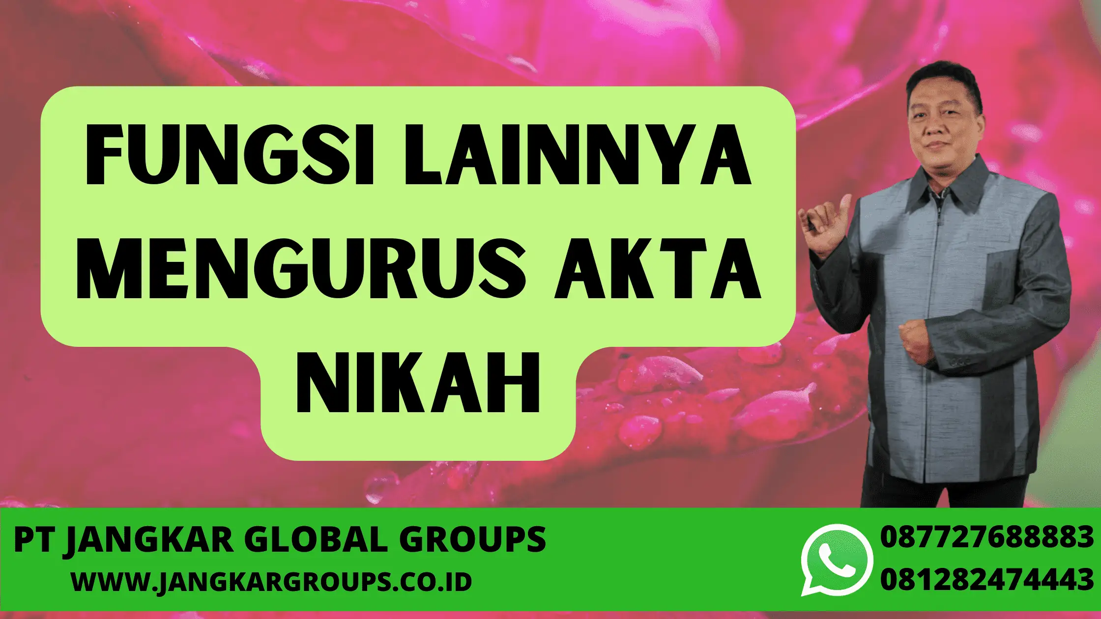 Fungsi Lainnya Mengurus Akta Nikah