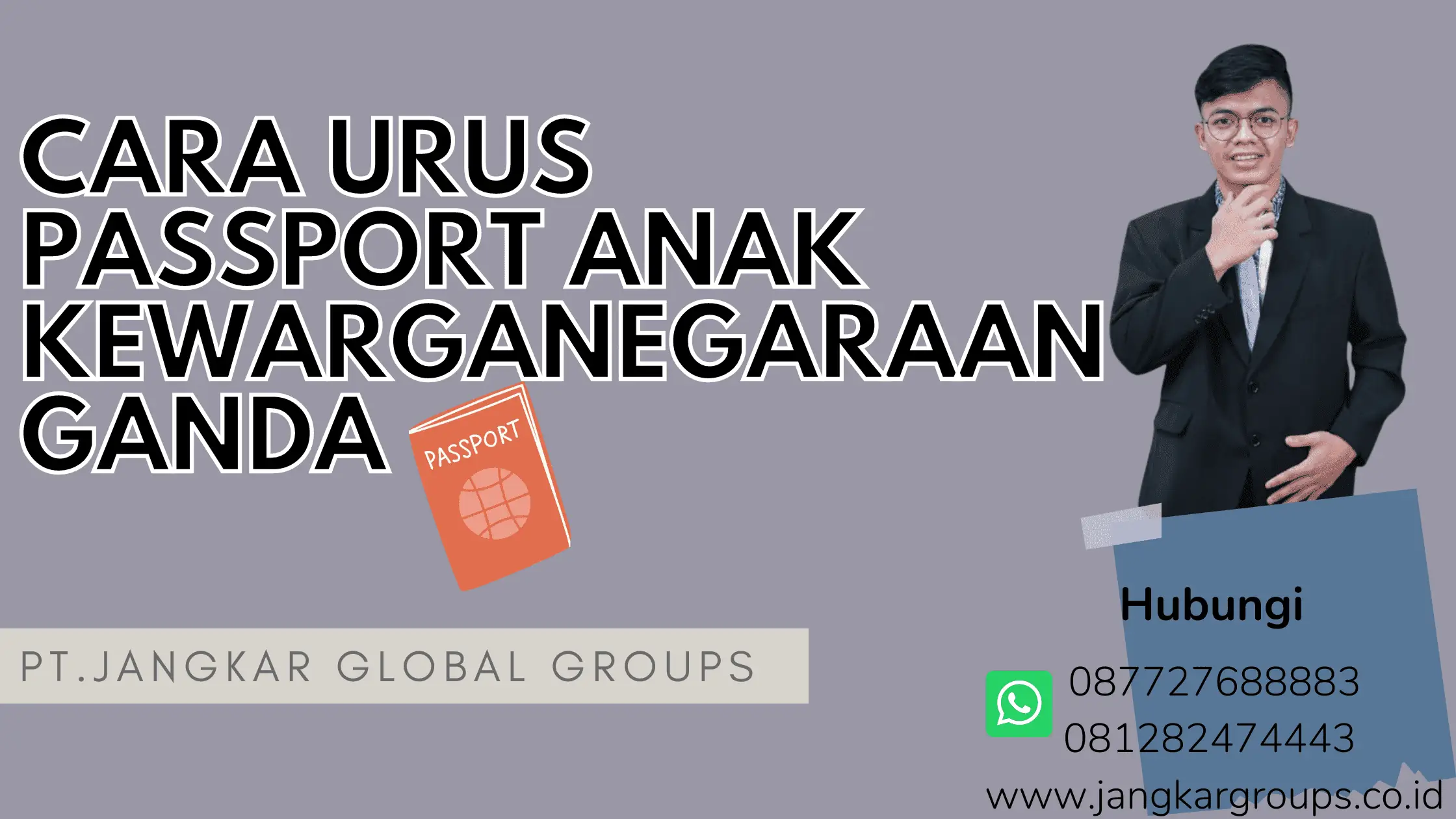 Cara Urus Pasport Anak