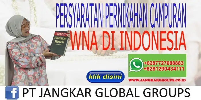 persyaratan pernikahan campuran wna di indonesia