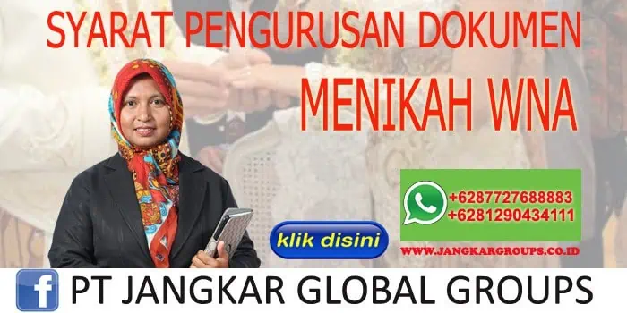 syarat pengurusan dokumen menikah wna