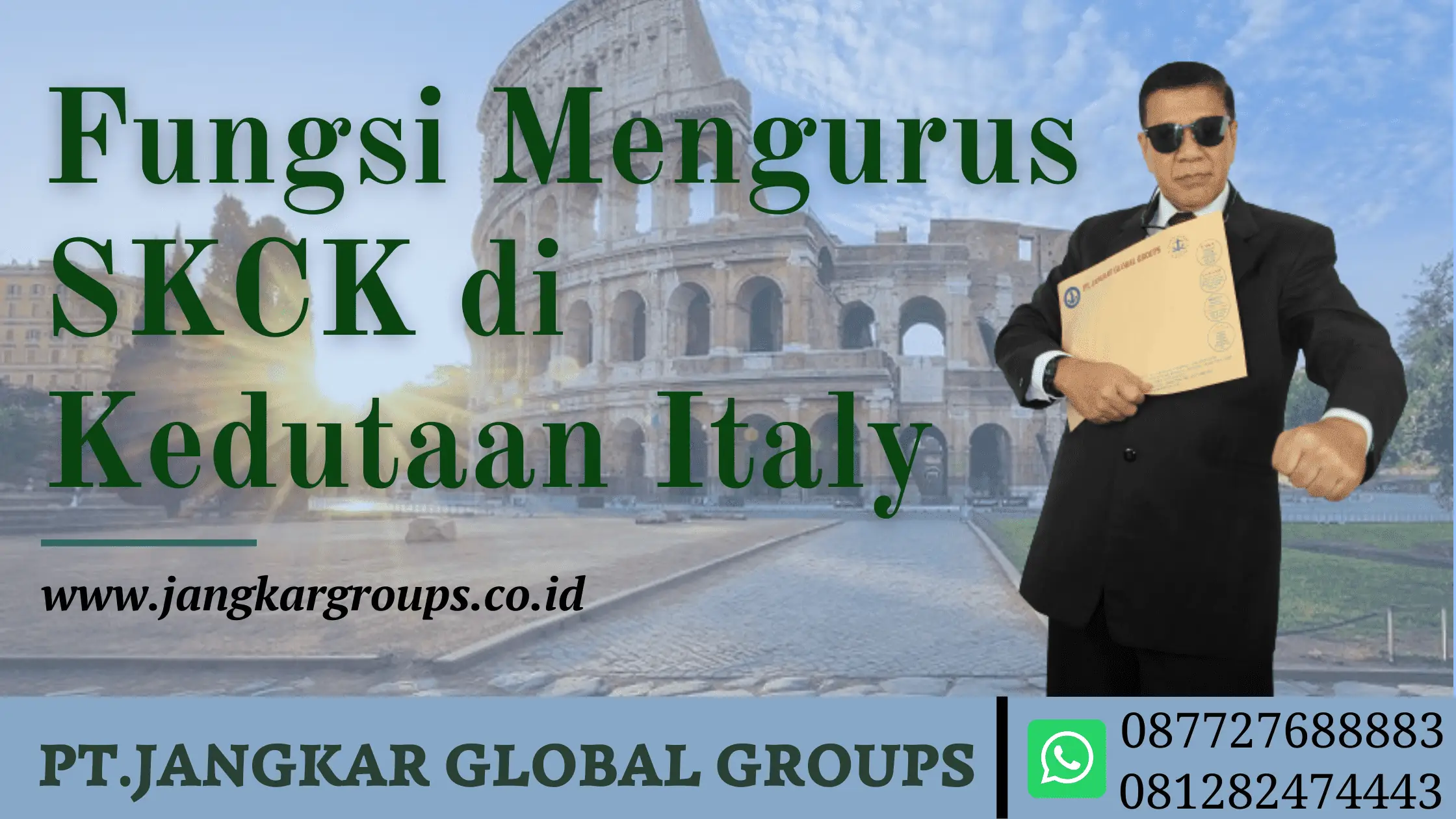 Fungsi Mengurus SKCK di Kedutaan Italy