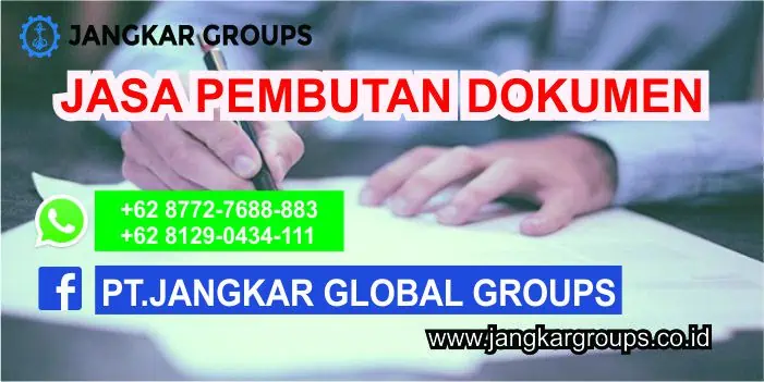 JASA PEMBUATAN DOKUMEN