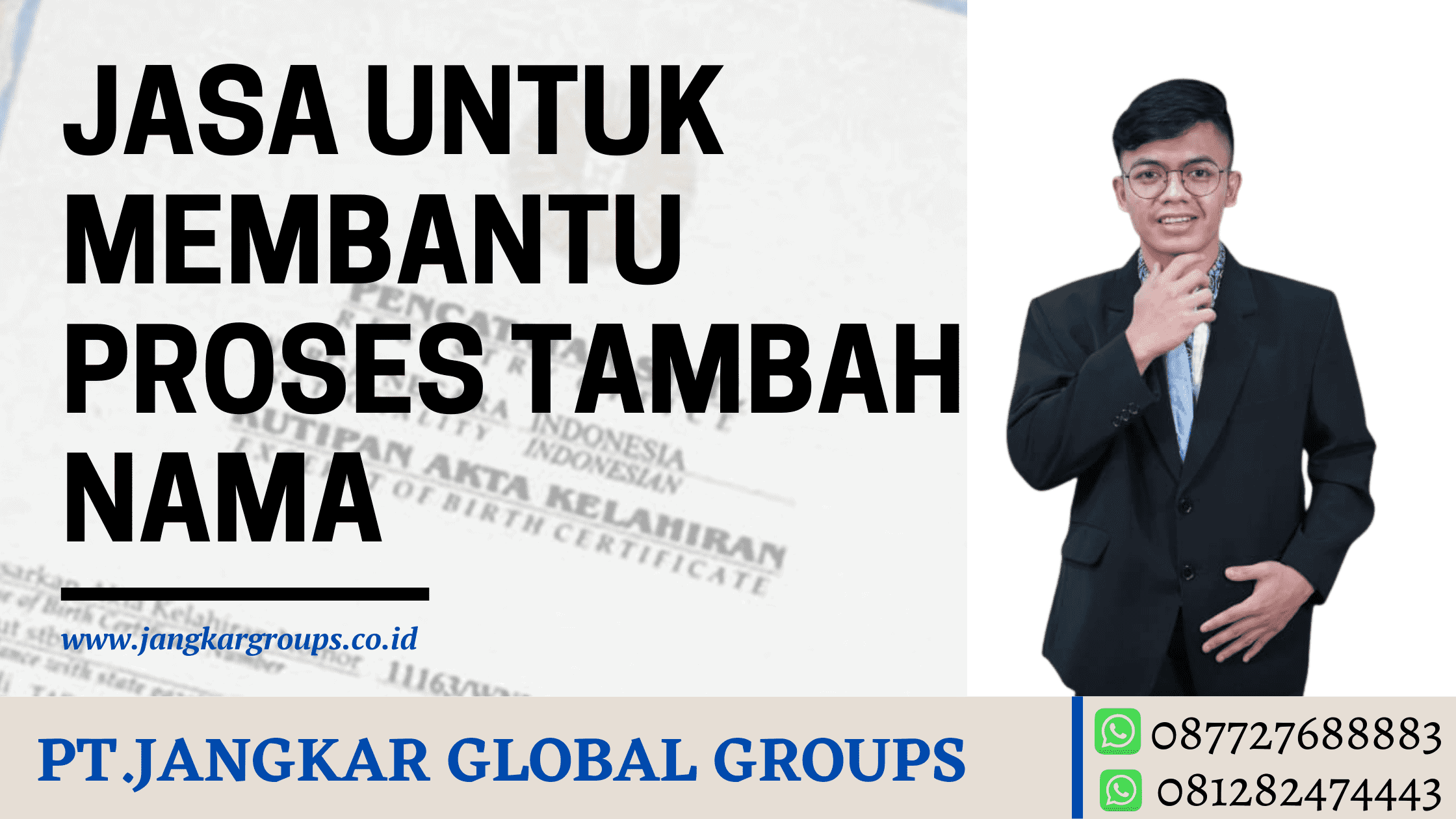 JASA UNTUK MEMBANTU PROSES TAMBAH NAMA