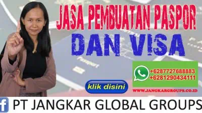 Jasa Pembuatan Pasport dan Visa