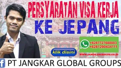 Persyaratan Visa Kerja ke Jepang