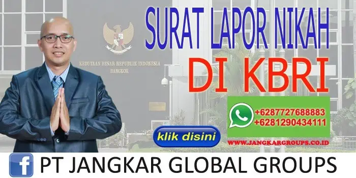 Surat Lapor Nikah di KBRI