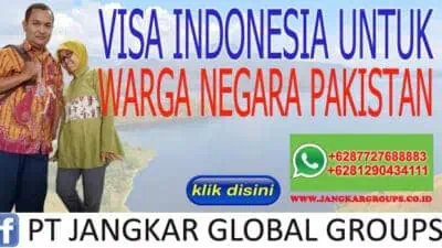 VISA INDONESIA UNTUK WARGA NEGARA PAKISTAN