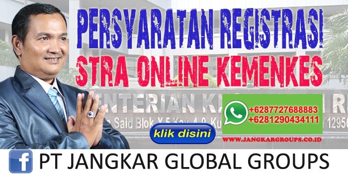 Aplikasi Registrasi STRA Online Kemenkes