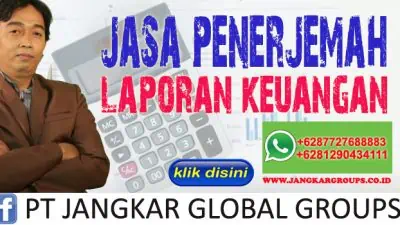 Jasa Penerjemah Laporan Keuangan