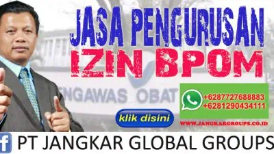 Jasa Pengurusan Izin BPOM