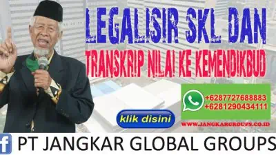 Legalisir SKL dan Transkrip Nilai ke Kemendikbud