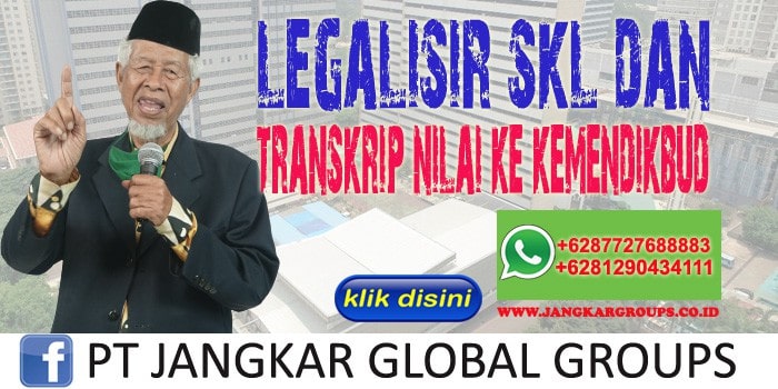 Legalisir SKL dan Transkrip Nilai ke Kemendikbud