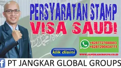 Persyaratan Stamps Visa Saudi