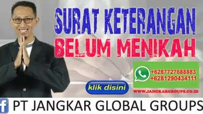 Surat Keterangan Belum Menikah