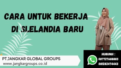 cara untuk bekerja di selandia baru