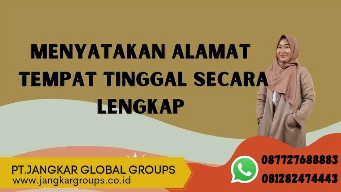 menyatakan alamat tempat tinggal secara lengkap, Surat Kebenaran Berpoligami