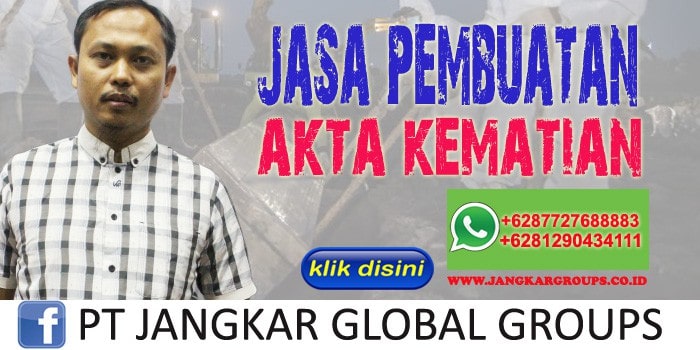 Jasa Pembuatan Akta Kematian