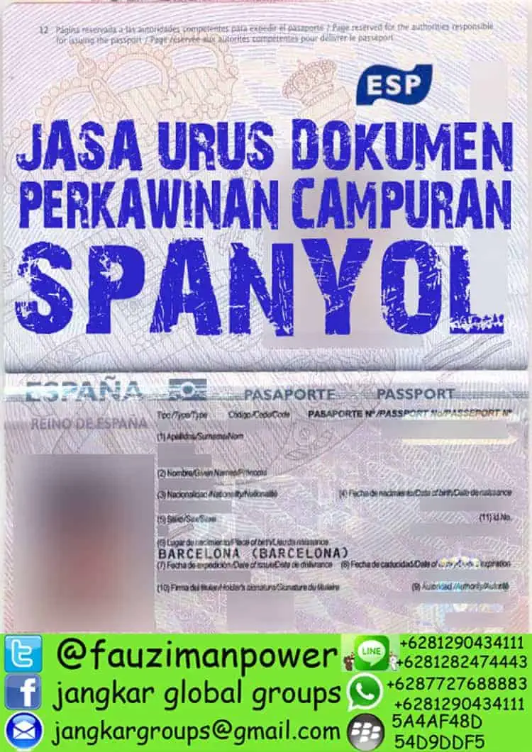 PASPORT SPANYOL