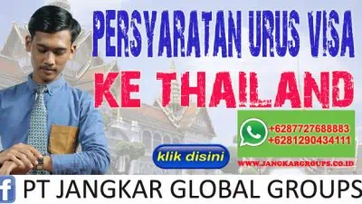 Persyaratan Urus visa ke Thailand