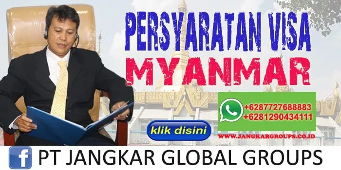 Persyaratan Visa Myanmar