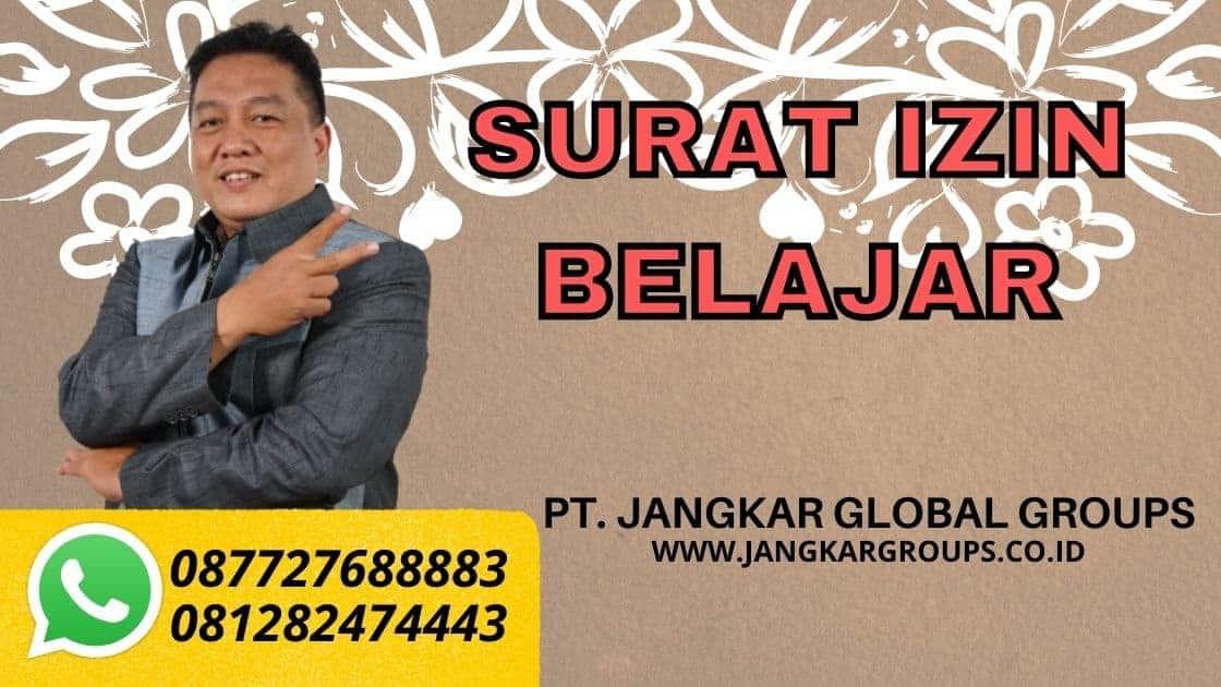 SURAT IZIN BELAJAR