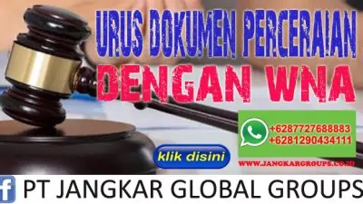 Urus Dokumen Perceraian dengan WNA