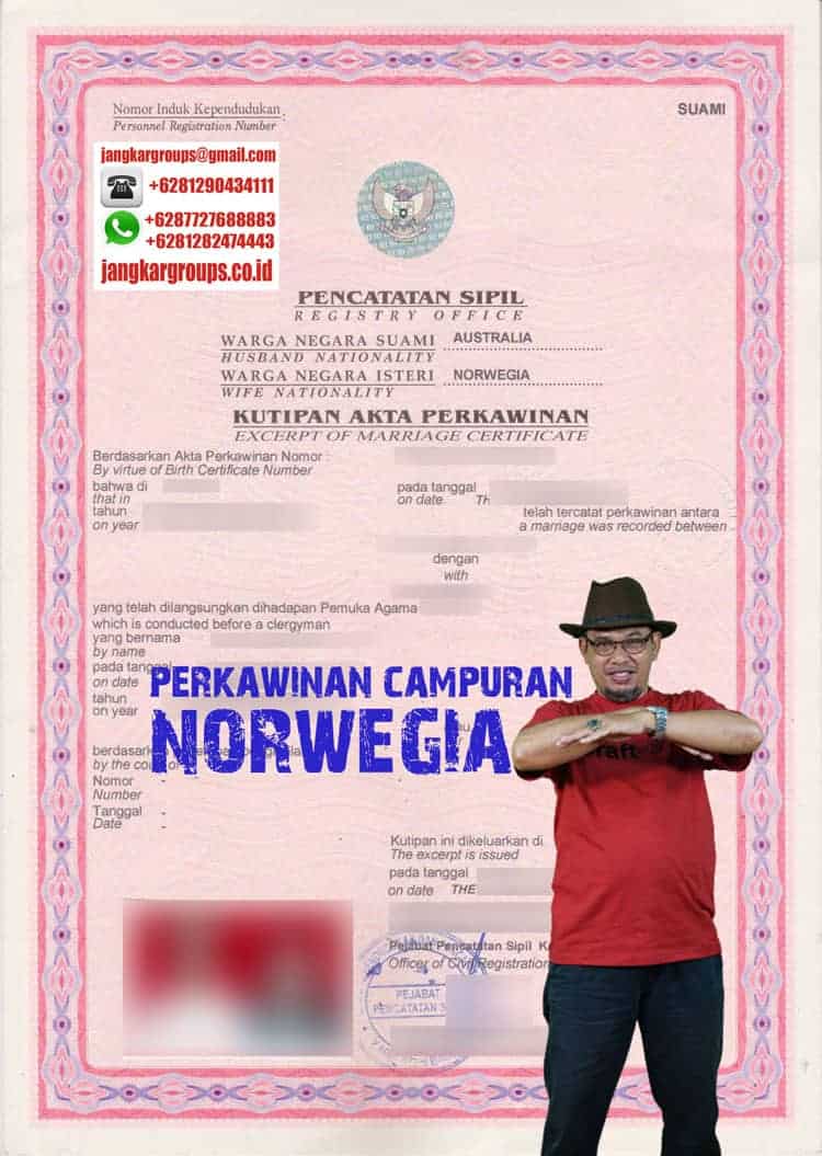 perkawinan campuran norwegia