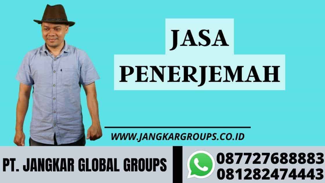 jasa penerjemah