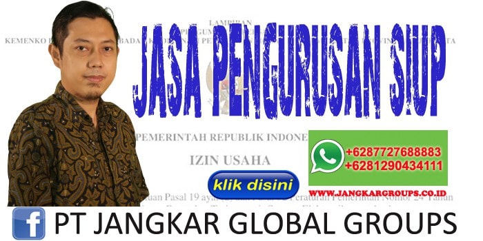 jasa pengurusan siup