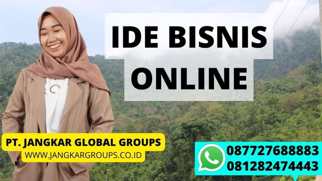 IDE BISNIS ONLINE MODAL KECIL