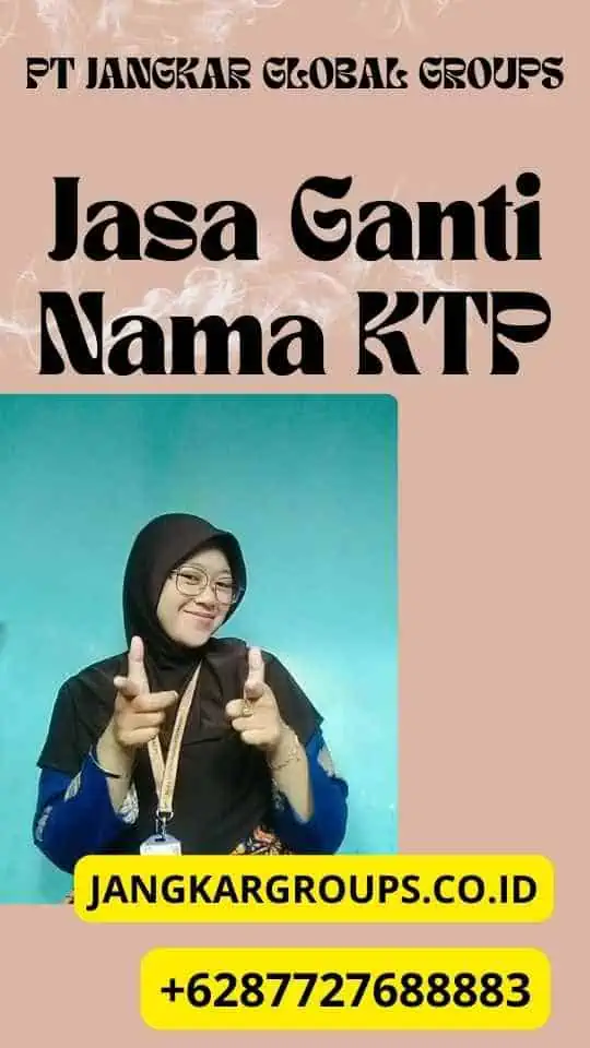 Jasa ganti nama ktp