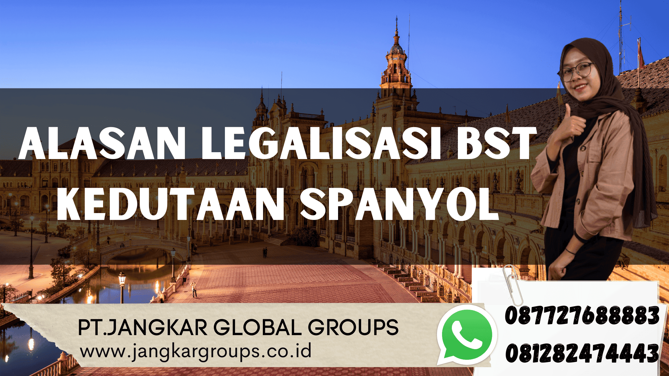 Alasan Legalisasi BST Kedutaan Spanyol