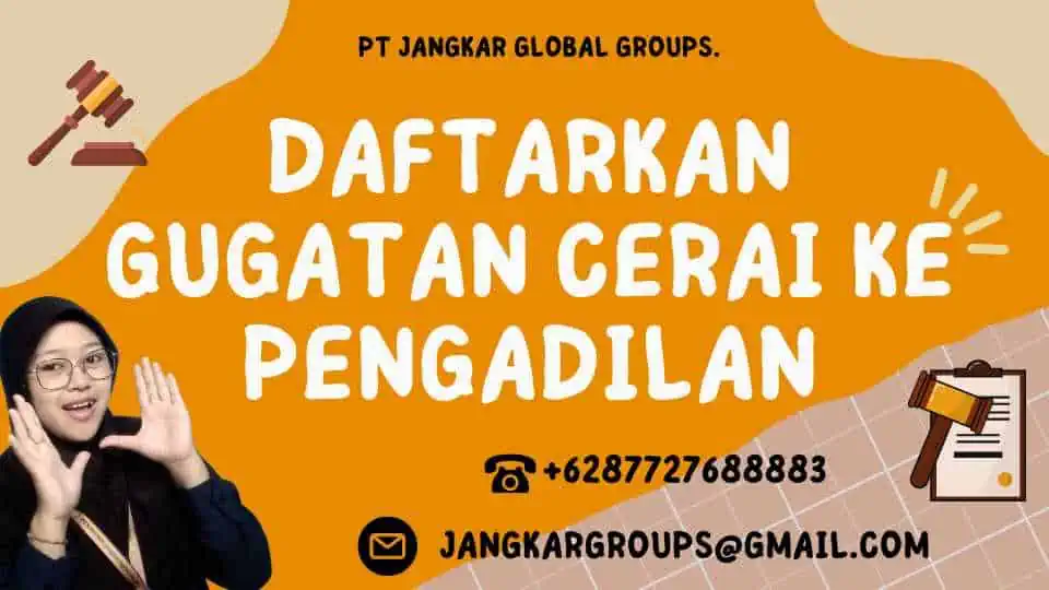 Daftarkan Gugatan Cerai ke Pengadilan