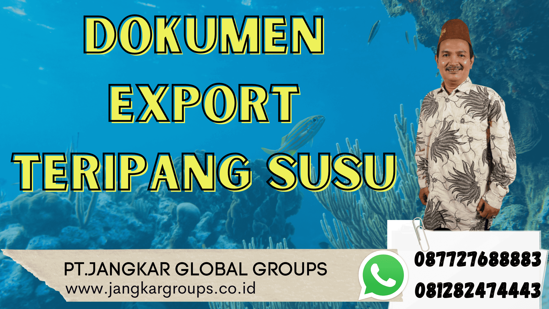 Dokumen Export Teripang Susu