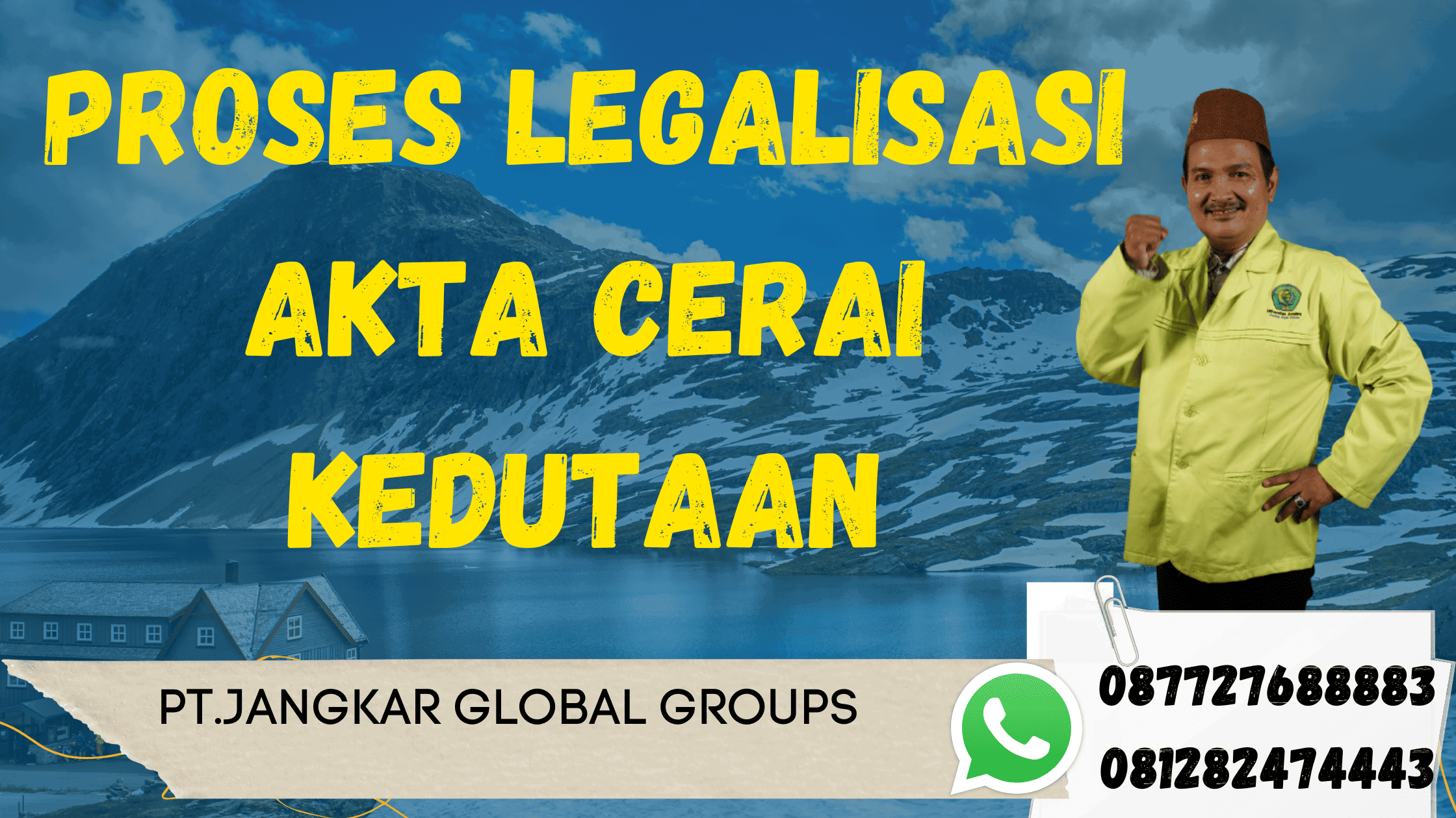Proses Legalisasi Akta Cerai Kedutaan